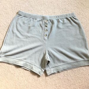 90s SAGE GREEN comfy shorts